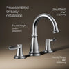 Bellera® Widespread bathroom sink faucet, 1.2 gpm