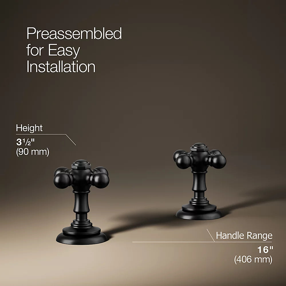 Artifacts® Cross bathroom sink faucet handles