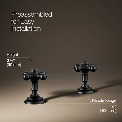 Artifacts® Cross bathroom sink faucet handles
