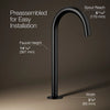 Components® Bathroom sink faucet spout with Tube design, 1.2 gpm
