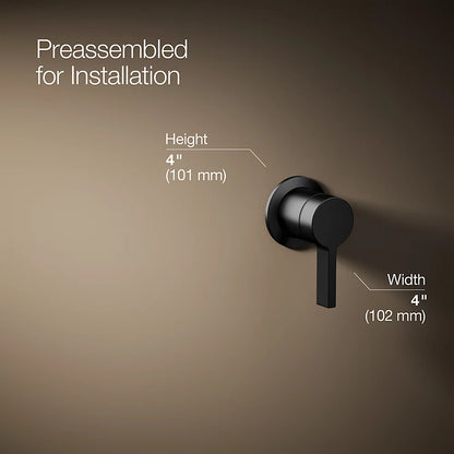 Kohler Components® Wall-mount bathroom sink faucet handle only
