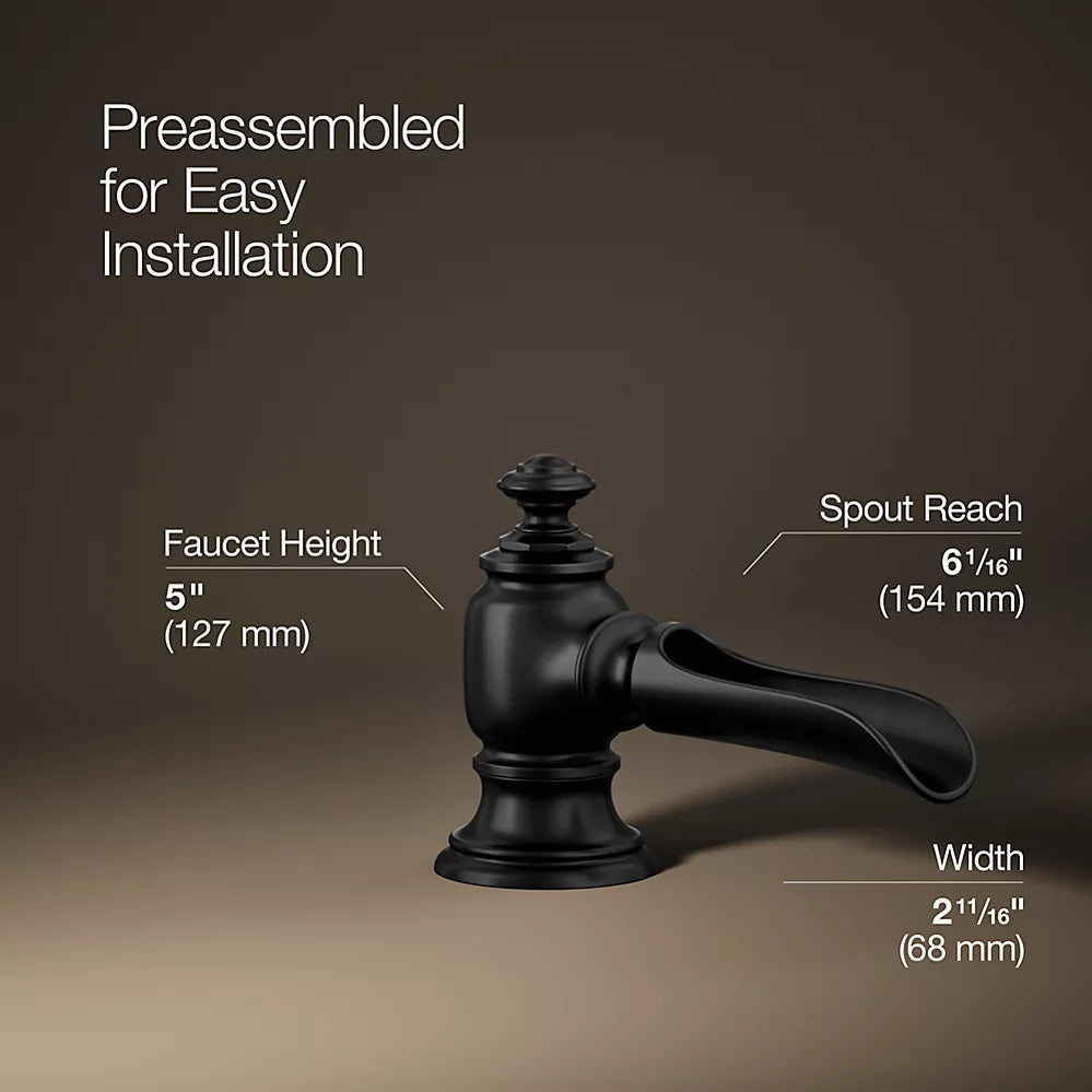 Artifacts® with Flume design Bathroom sink faucet spout with Flume design, 1.2 gpm