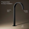 Components® Bathroom sink faucet spout with Ribbon design, 1.2 gpm