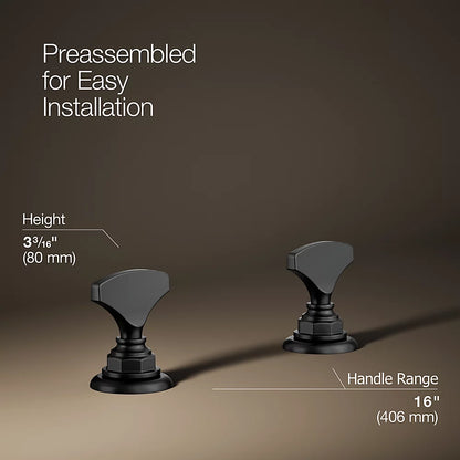 Artifacts® T-handle bathroom sink faucet handles