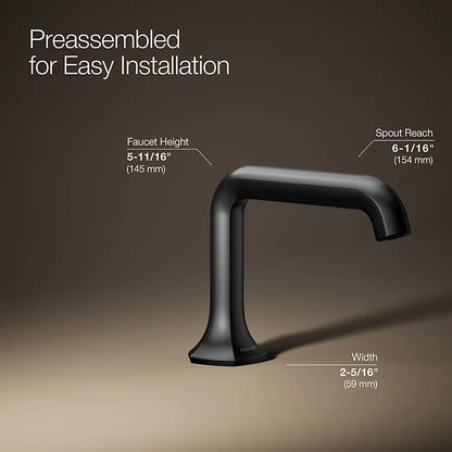 Occasion® Bathroom sink faucet spout with Straight design, 1.2 gpm