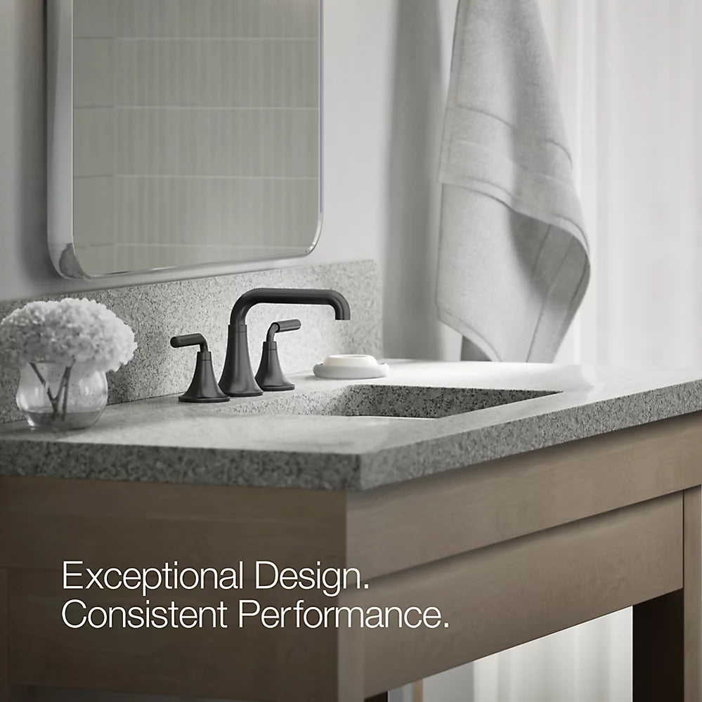 Tone™ Widespread bathroom sink faucet, 0.5 gpm