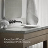 Tone™ Wall-mount bathroom sink faucet trim, 1.2 gpm