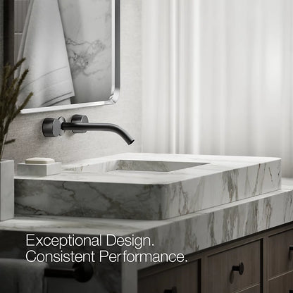 Components® Wall-mount bathroom sink faucet Oyl handle trim