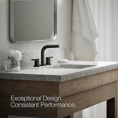 Elate® Widespread bathroom sink faucet, 1.0 gpm