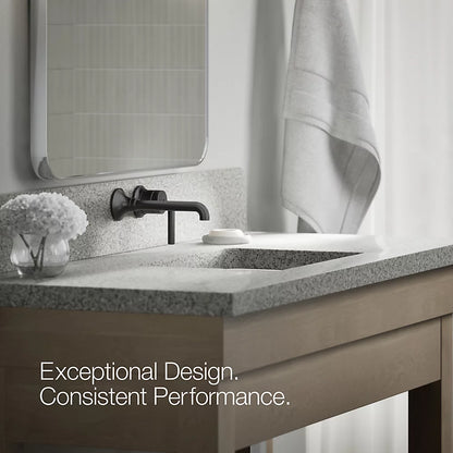 Tone™ Wall-mount single-handle bathroom sink faucet, 1.2 gpm