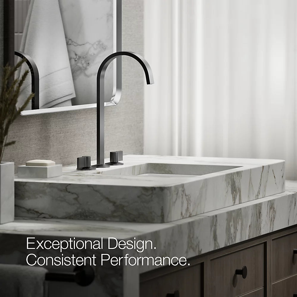 Components® Bathroom sink faucet spout with Ribbon design, 1.2 gpm