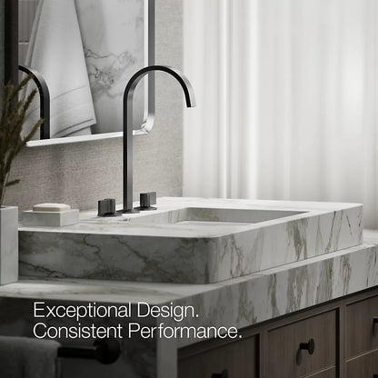 Components® Bathroom sink faucet spout with Ribbon design, 1.2 gpm