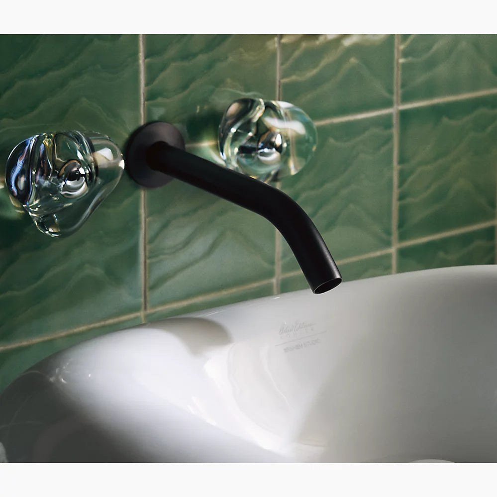 Landshapes® by Daniel Arsham Wall-mount bathroom sink faucet handle trim