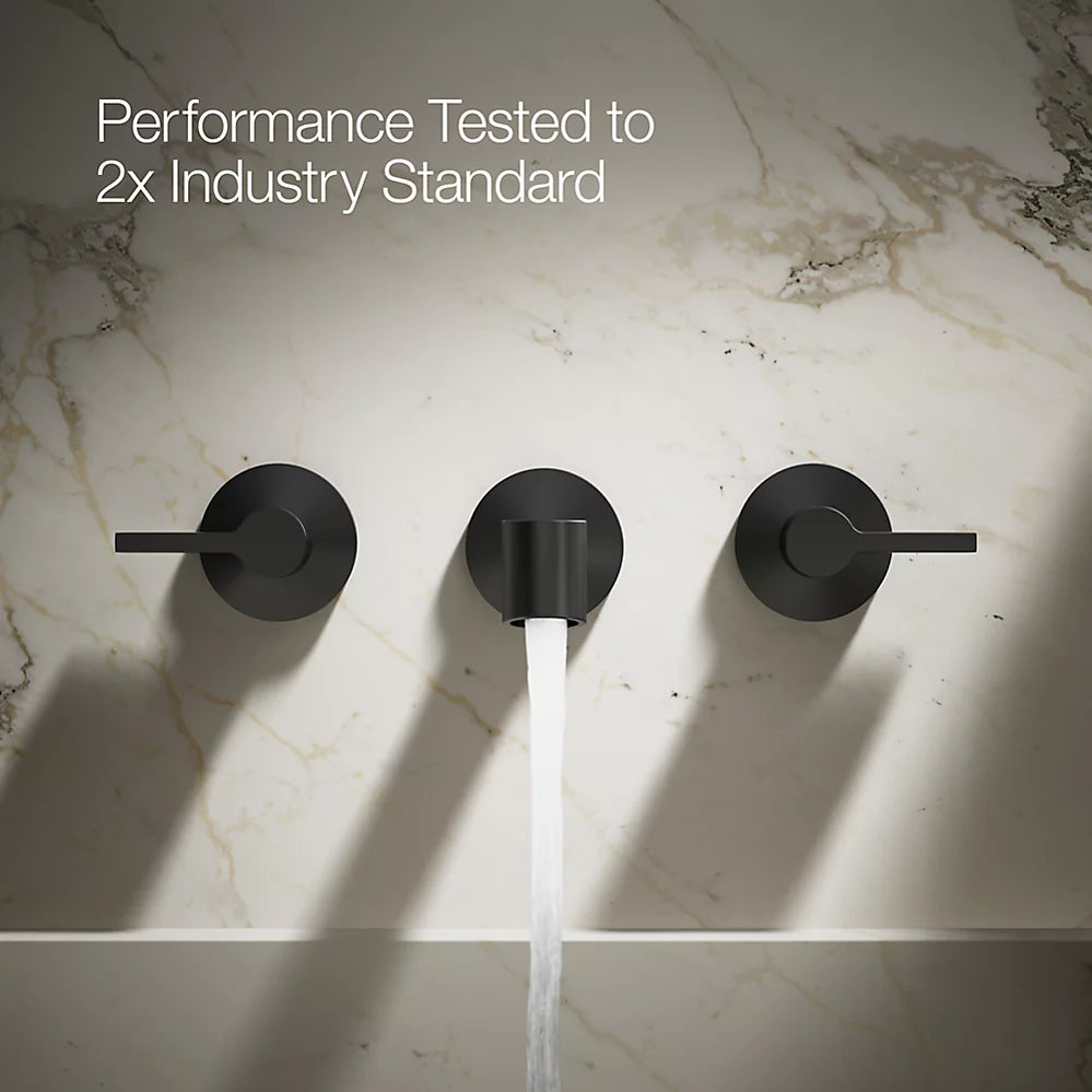 Components® Wall-mount bathroom sink faucet spout with Row design, 1.2 gpm