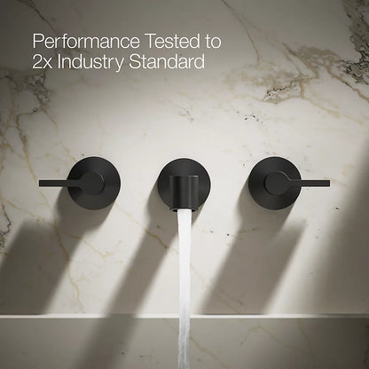 Components® Wall-mount bathroom sink faucet spout with Row design, 1.2 gpm