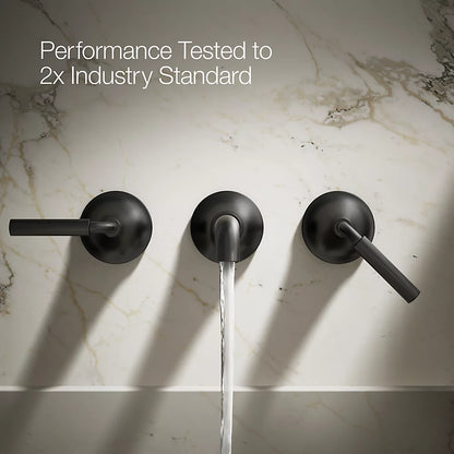 Tone™ Wall-mount bathroom sink faucet trim, 1.2 gpm