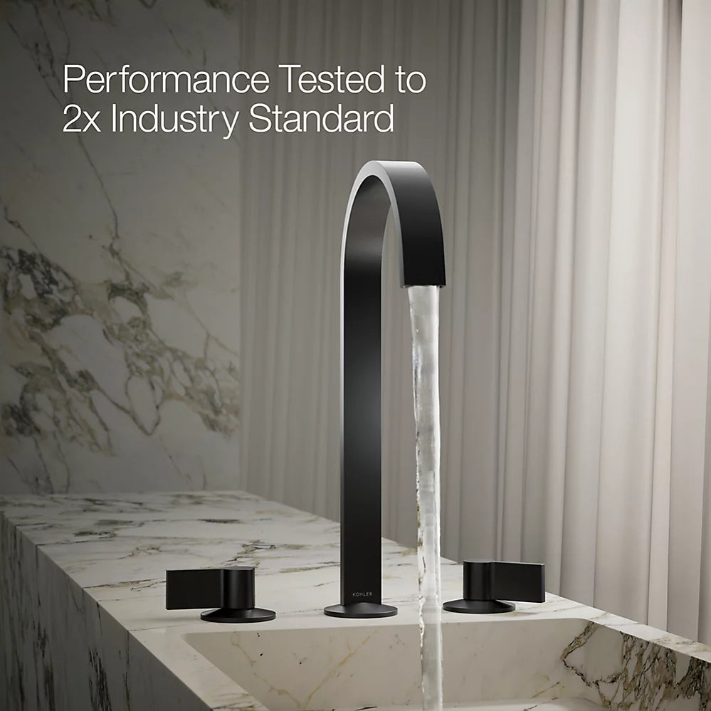 Components® Bathroom sink faucet spout with Ribbon design, 1.2 gpm