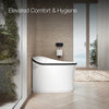 Eir® One-piece elongated smart toilet, dual-flush