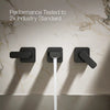 Parallel® Wall-mount bathroom sink faucet trim, 1.2 gpm