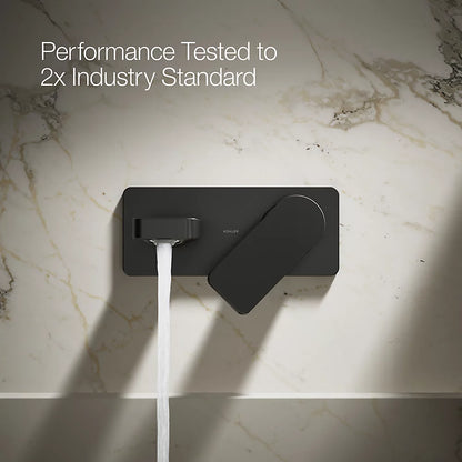 Parallel® Wall-mount single-handle bathroom sink faucet, 1.2 gpm