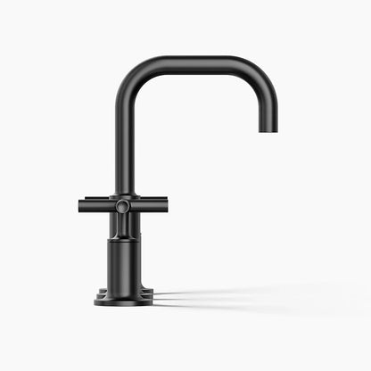 Purist® Widespread bathroom sink faucet with Cross handles, 1.2 gpm