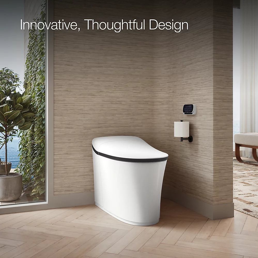 Eir® One-piece elongated smart toilet, dual-flush