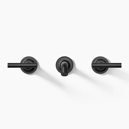 Purist® Wall-mount bathroom sink faucet trim with Lever handles, 1.2 gpm