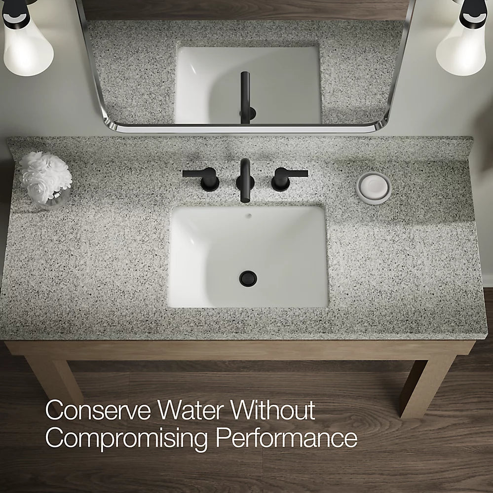 Elate® Widespread bathroom sink faucet, 1.0 gpm