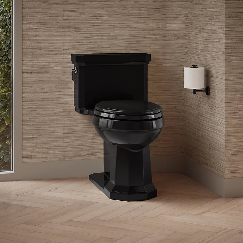 Kathryn® One-piece compact elongated toilet with concealed trapway, 1.28 gpf