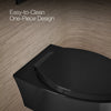 Kohler Veil® Wall-hung compact elongated toilet, dual-flush