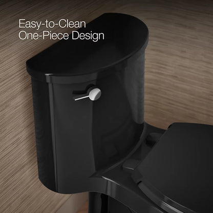 Adair® One-piece elongated toilet, 1.28 gpf
