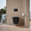 Kohler Veil® Wall-hung compact elongated toilet, dual-flush
