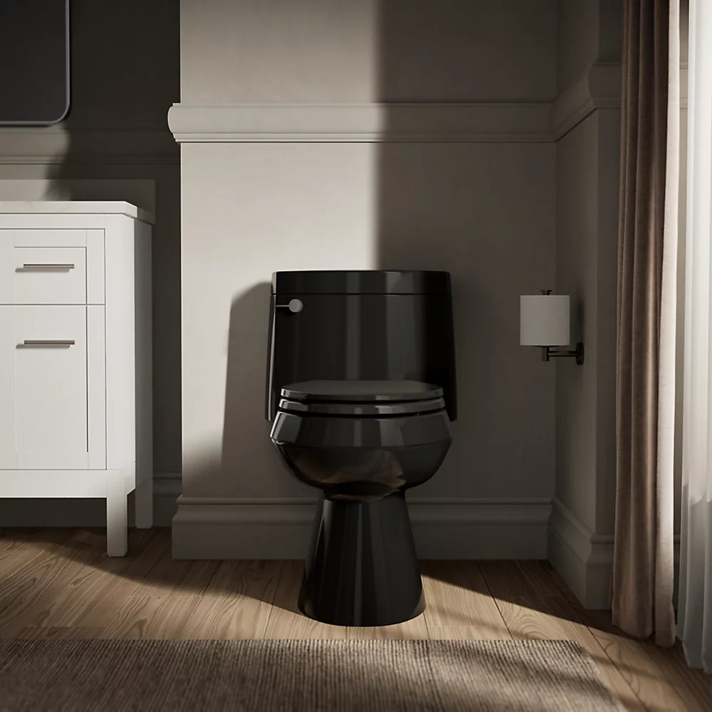 Cimarron® One-piece elongated toilet with concealed trapway, 1.28 gpf