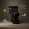Memoirs® Classic One-piece compact elongated toilet with skirted trapway, 1.28 gpf
