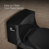 San Souci® One-piece compact elongated toilet with concealed trapway, 1.28 gpf