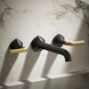 Occasion® Wall-mount bathroom sink faucet Lever handle trim, 1.2 gpm