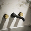 Occasion® Wall-mount bathroom sink faucet Knob handle trim, 1.2 gpm