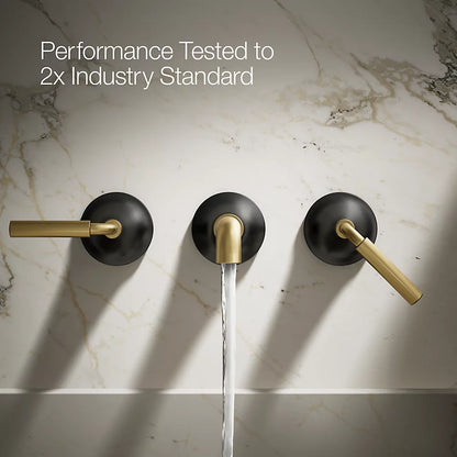 Tone™ Wall-mount bathroom sink faucet trim, 1.2 gpm