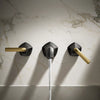 Occasion® Wall-mount bathroom sink faucet Lever handle trim, 1.2 gpm