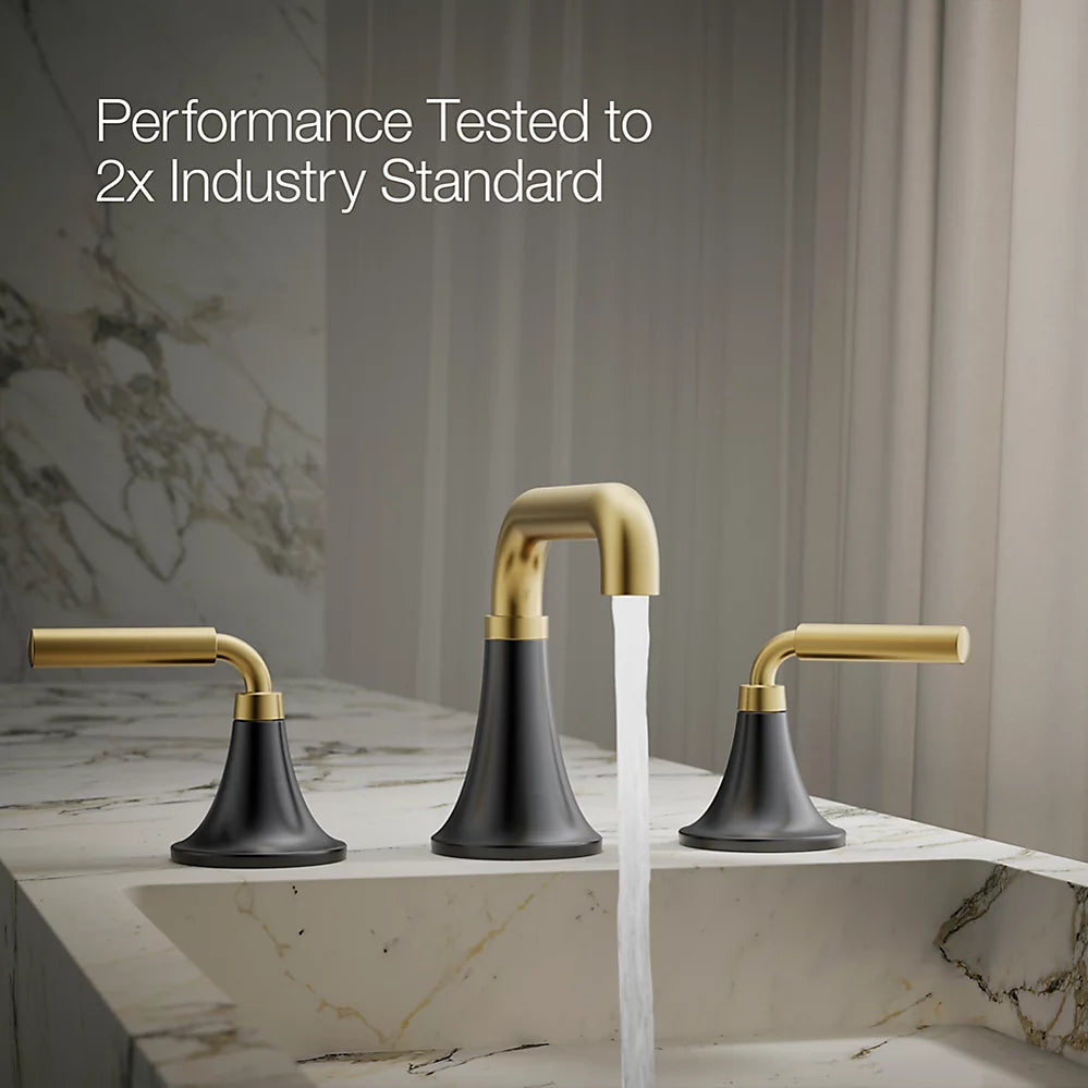 Tone™ Widespread bathroom sink faucet, 0.5 gpm