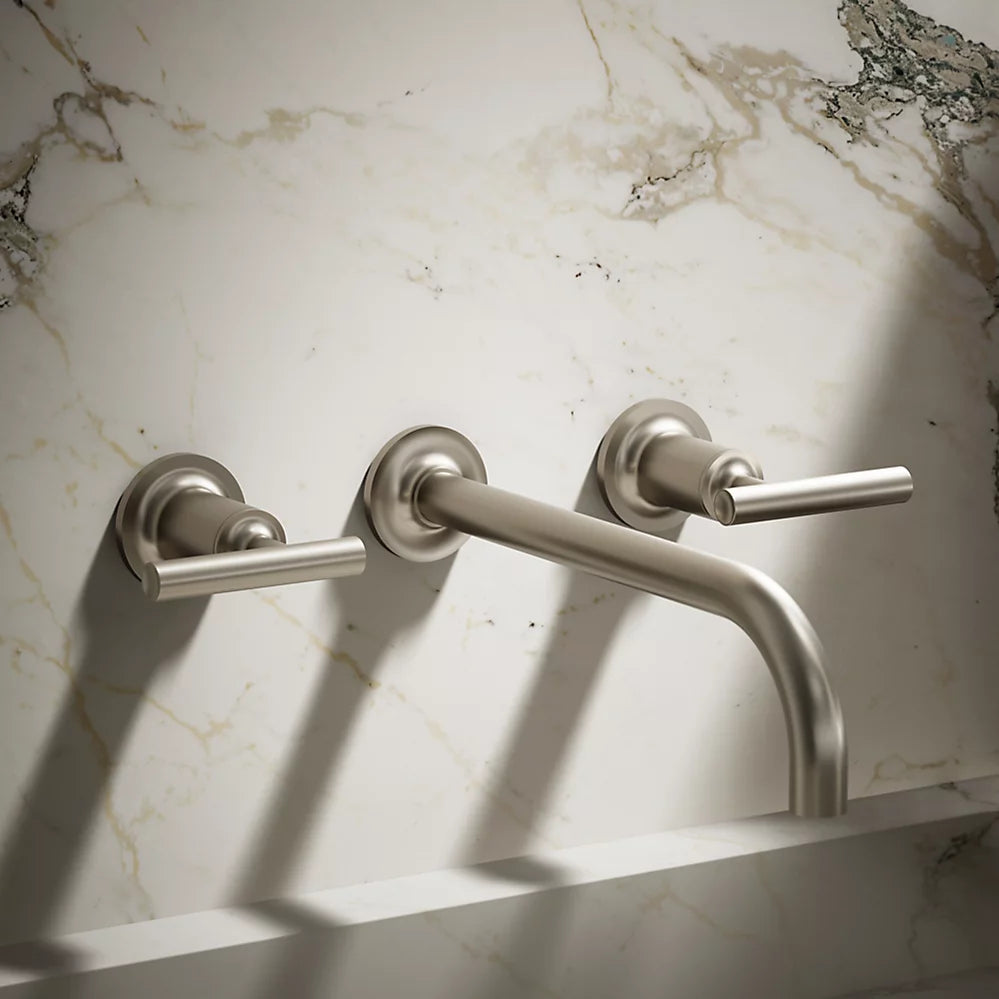 Purist® Wall-mount bathroom sink faucet trim with Lever handles, 1.2 gpm