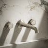 Occasion® Wall-mount bathroom sink faucet Knob handle trim, 1.2 gpm