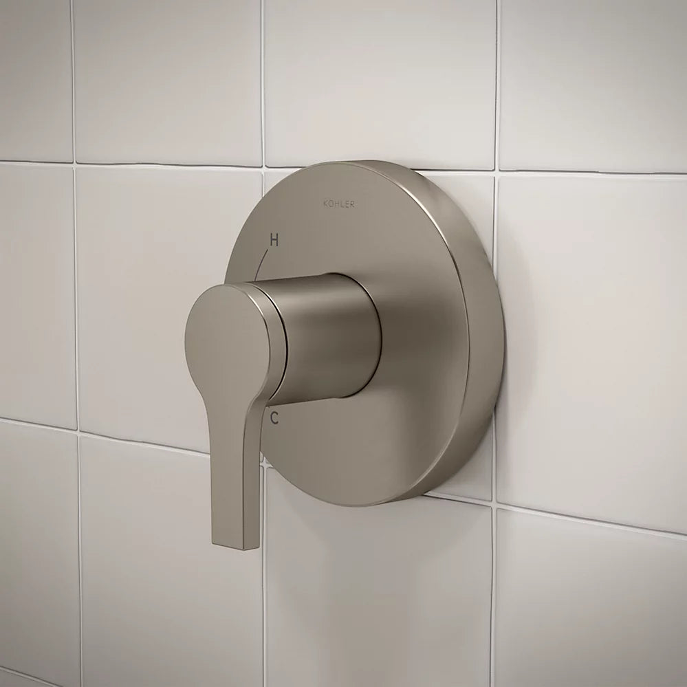 Elate® Rite-Temp® shower trim kit, without showerhead