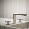 Composed® Widespread bathroom sink faucet with Cross handles, 1.2 gpm