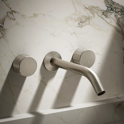 Components® Wall-mount bathroom sink faucet Oyl handle trim