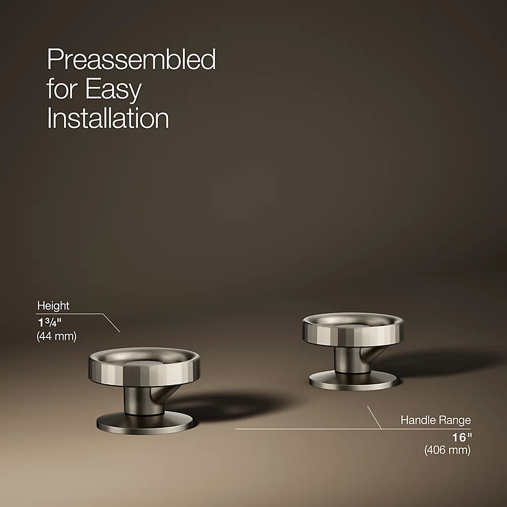 Components® Industrial bathroom sink faucet handles