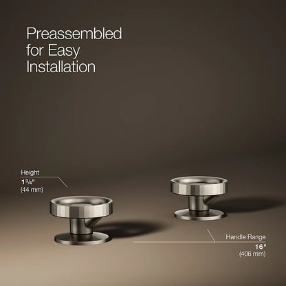 Components® Industrial bathroom sink faucet handles