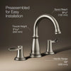 Bellera® Widespread bathroom sink faucet, 1.0 gpm