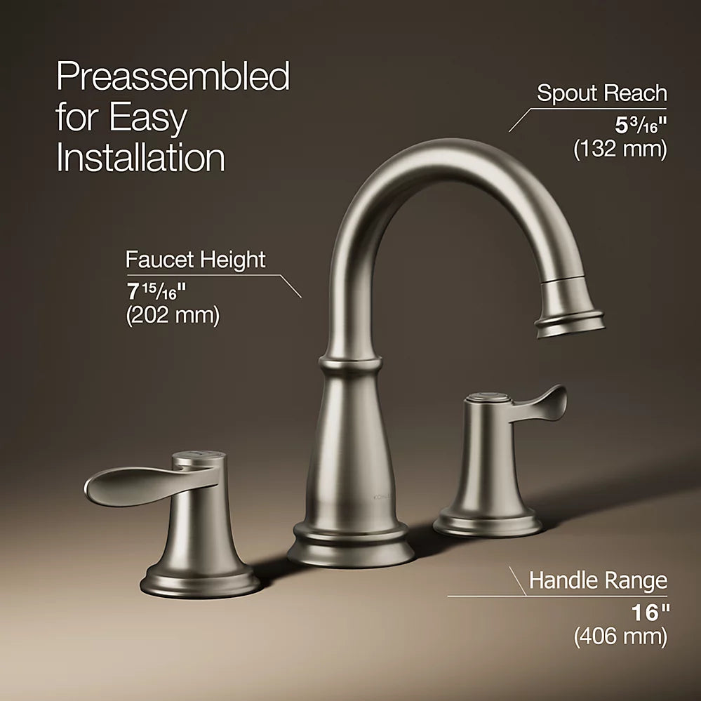 Bellera® Widespread bathroom sink faucet, 1.2 gpm