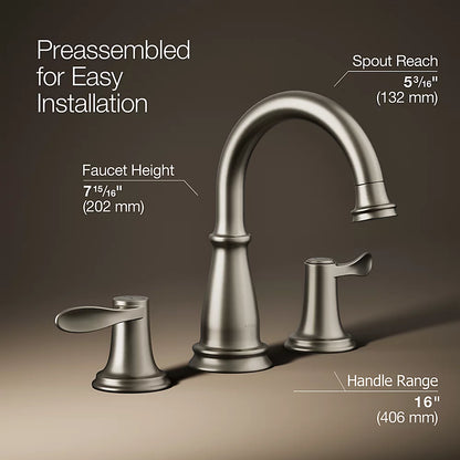 Bellera® Widespread bathroom sink faucet, 1.2 gpm